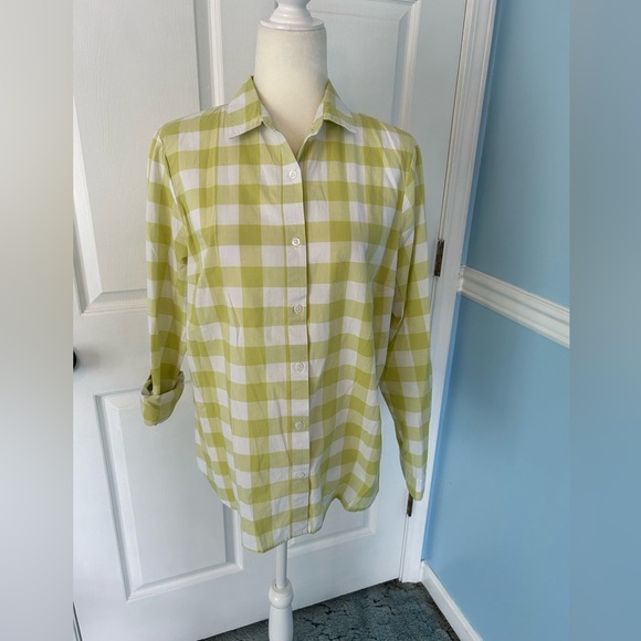 zac and rachel blouse shirt top woman size large button down - Picture 1 of 4